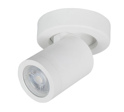 Highlight Spot Oliver 1 lichts badkamer IP44 wit Highlight Spot Oliver 1 lichts badkamer IP44 wit