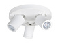 Spot Oliver 3 lichts rond badkamer IP44 wit Spot Oliver 3 lichts rond badkamer IP44 wit