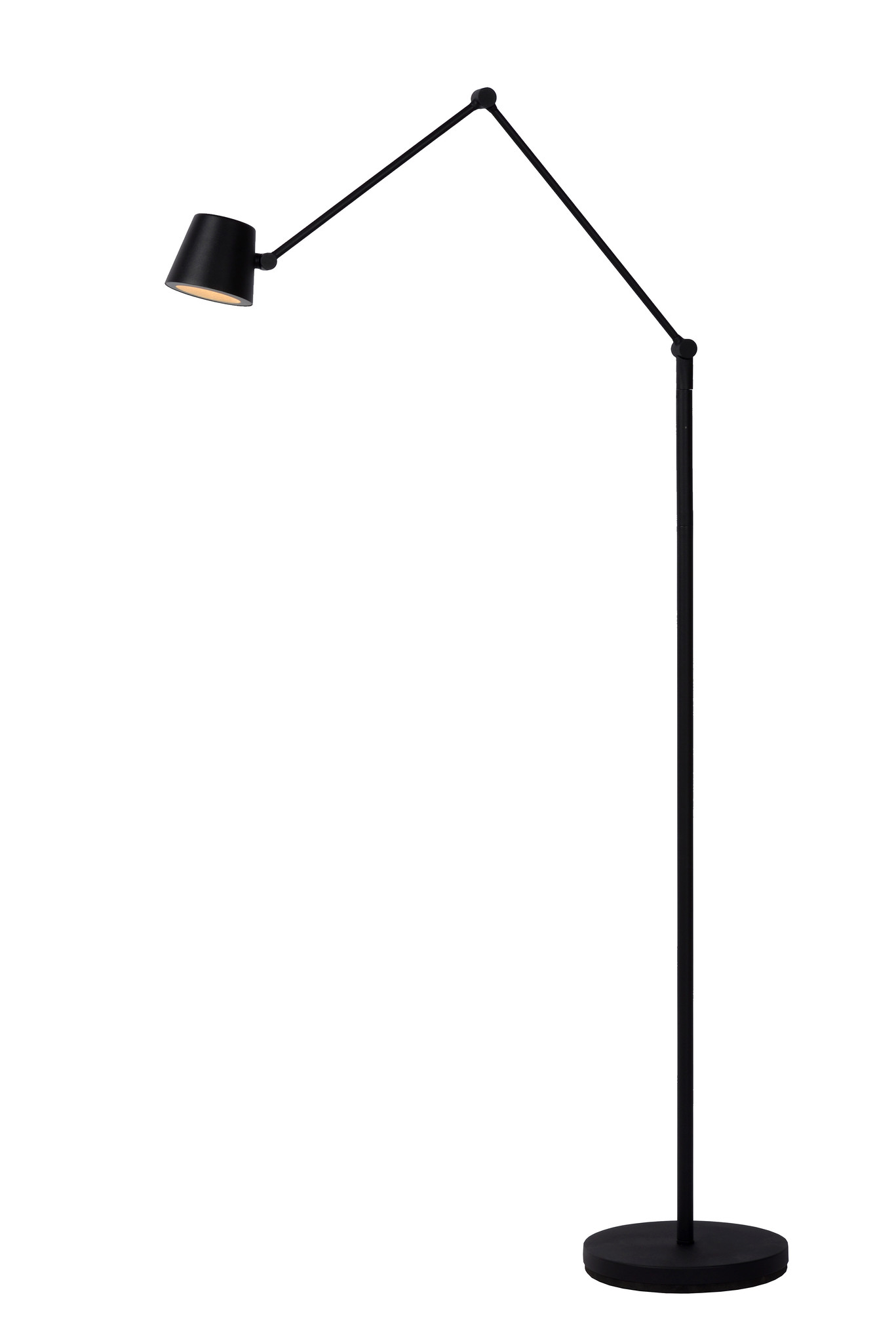 Lucide JORIUS Leeslamp-Zwart-Ø23-LED Dimb.-8W-3000K Lucide JORIUS Leeslamp-Zwart-Ø23-LED Dimb.-8W-3000K