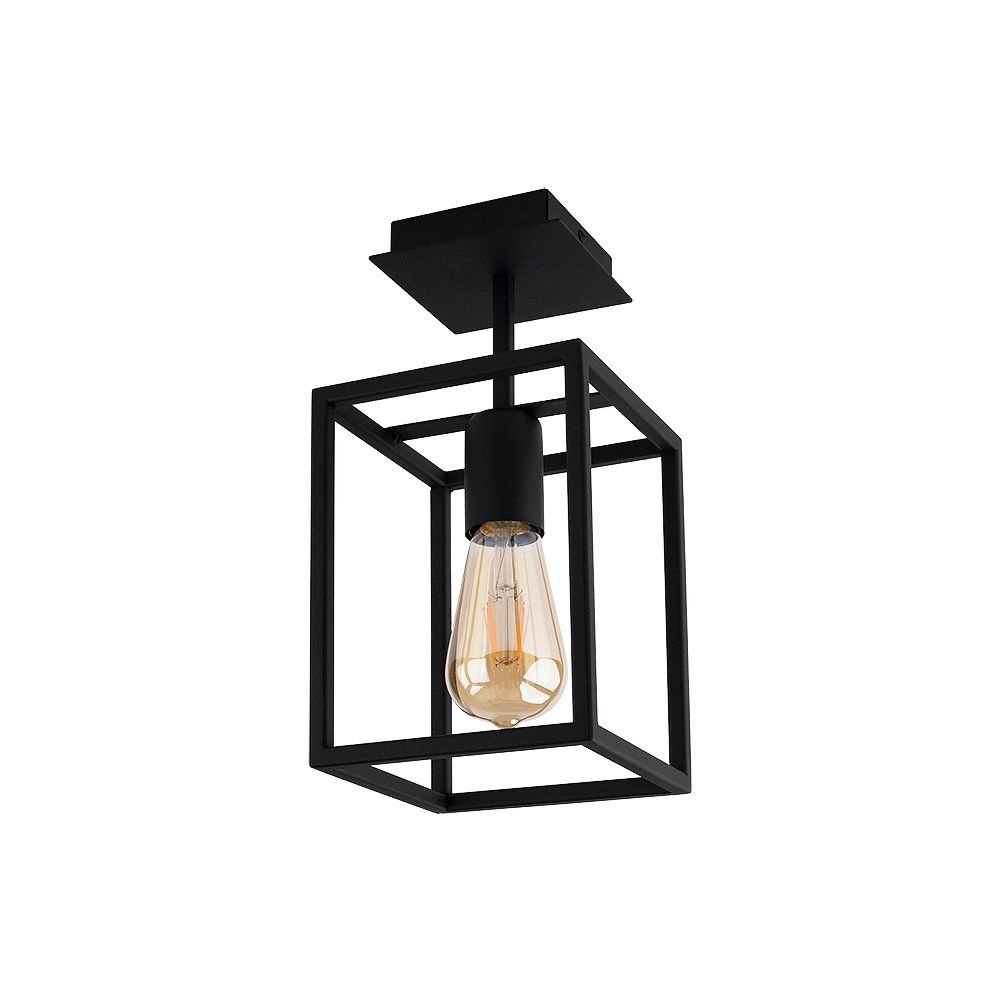 Nowodvorski Plafondlamp Crate H 30,5 cm B 15 cm zwart Nowodvorski Plafondlamp Crate H 30,5 cm B 15 cm zwart
