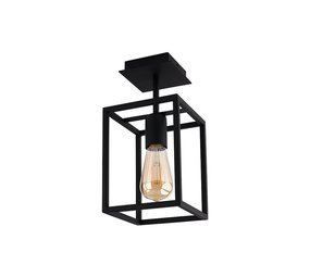 Nowodvorski Plafondlamp Crate H 30,5 cm B 15 cm zwart Nowodvorski Plafondlamp Crate H 30,5 cm B 15 cm zwart