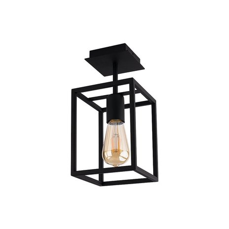 Nowodvorski Plafondlamp Crate H 30,5 cm B 15 cm zwart Nowodvorski Plafondlamp Crate H 30,5 cm B 15 cm zwart