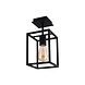 Nowodvorski Plafondlamp Crate H 30,5 cm B 15 cm zwart Nowodvorski Plafondlamp Crate H 30,5 cm B 15 cm zwart