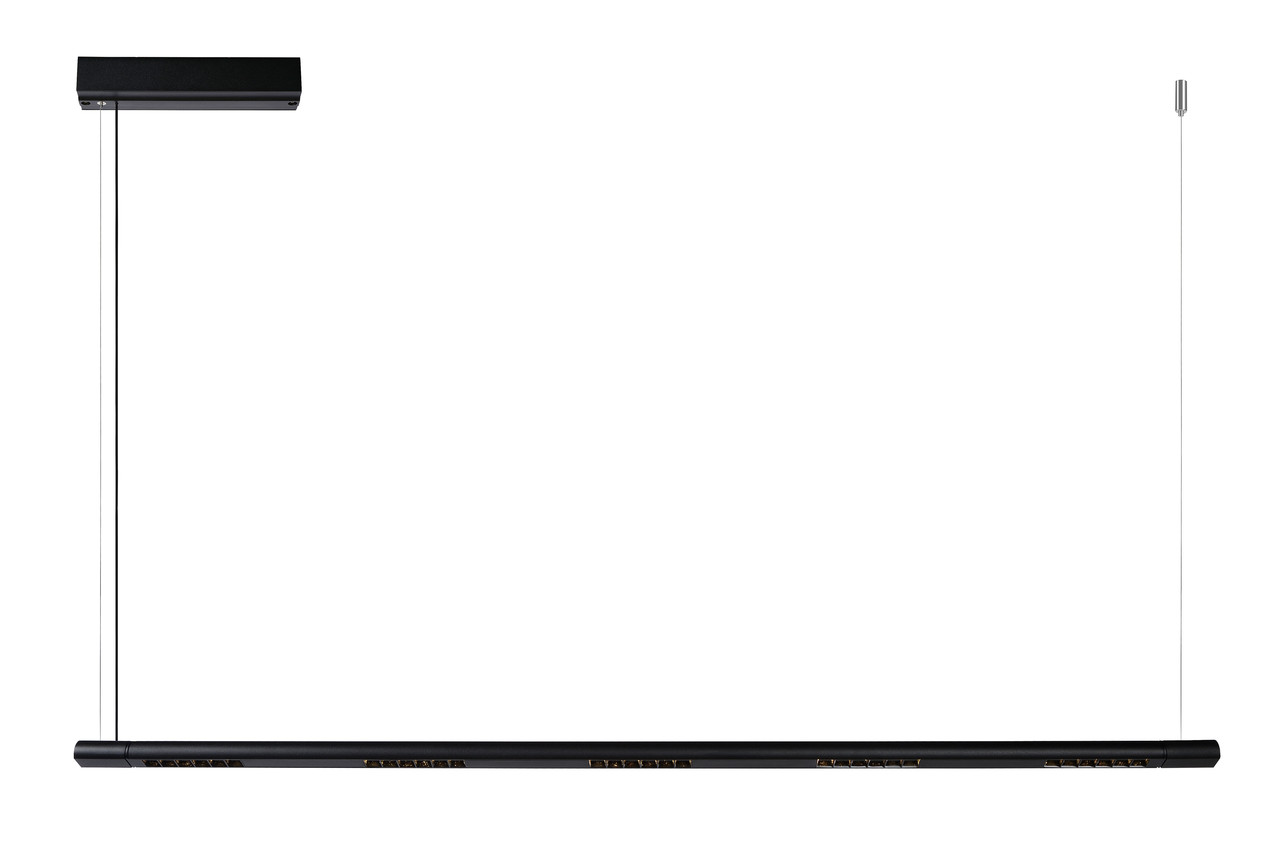 Lucide IZAK - Hanglamp - LED Dimb. - 1x30W 2700K - Zwart Lucide IZAK - Hanglamp - LED Dimb. - 1x30W 2700K - Zwart