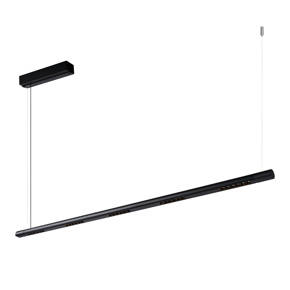 Lucide IZAK - Hanglamp - LED Dimb. - 1x30W 2700K - Zwart Lucide IZAK - Hanglamp - LED Dimb. - 1x30W 2700K - Zwart