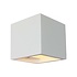 Wandlamp Plaster 11,5 x 11,5 cm Gips excl. G9 wit Wandlamp Plaster 11,5 x 11,5 cm Gips excl. G9 wit