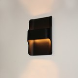 Artdelight Wandlamp Dallas zwart Artdelight Wandlamp Dallas zwart