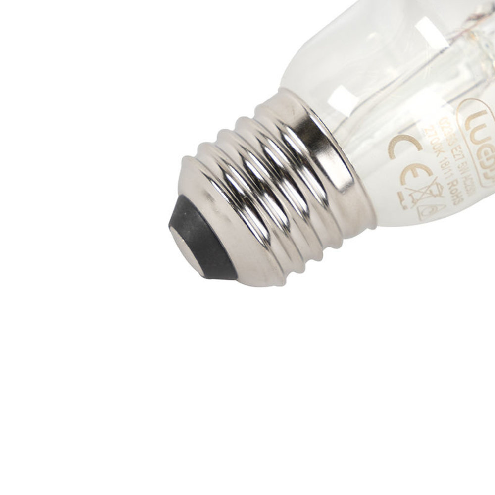 Paulmann Lamp Kopspiegel LED 6,5W Filament Dimbaar 2700K 600LM Zwart Paulmann Lamp Kopspiegel LED 6,5W Filament Dimbaar 2700K 600LM Zwart