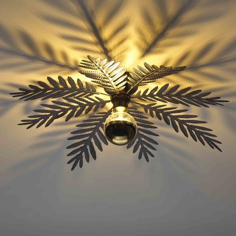 Ylumen Plafondlamp Palm 8 bladen Ø 65 cm zwart Ylumen Plafondlamp Palm 8 bladen Ø 65 cm zwart