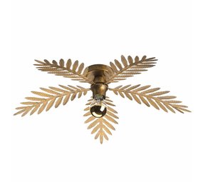 Ylumen Plafondlamp Palm 5 bladen Ø 60 cm goud bruin Ylumen Plafondlamp Palm 5 bladen Ø 60 cm goud bruin
