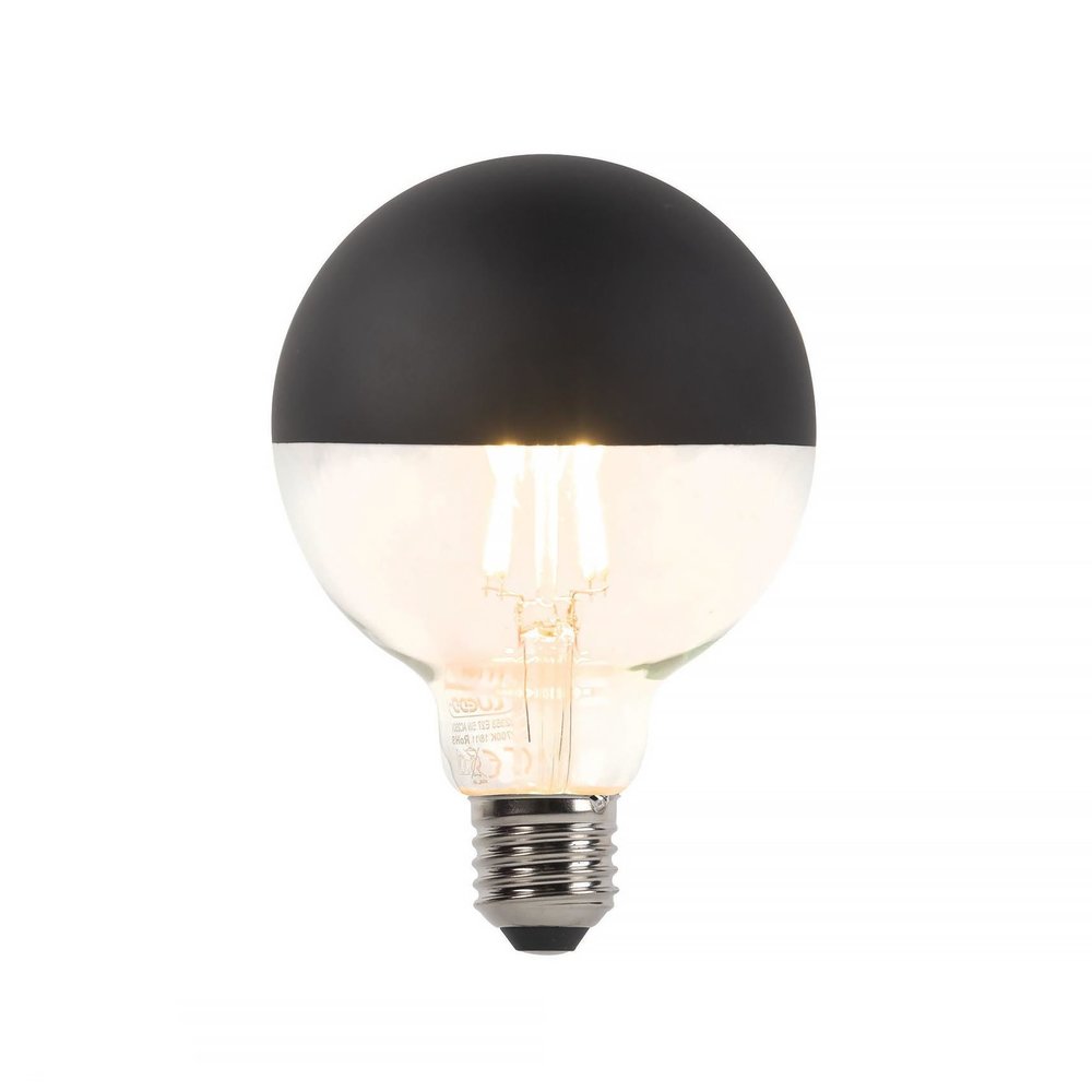 Paulmann Lamp Kopspiegel LED 6,5W Filament Dimbaar 2700K 600LM Zwart Paulmann Lamp Kopspiegel LED 6,5W Filament Dimbaar 2700K 600LM Zwart