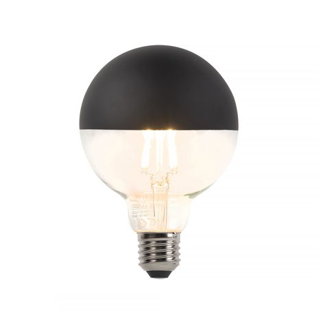 Paulmann Lamp Kopspiegel LED 6,5W Filament Dimbaar 2700K 600LM Zwart Paulmann Lamp Kopspiegel LED 6,5W Filament Dimbaar 2700K 600LM Zwart