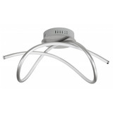 Highlight Plafondlamp Plaza L 53 cm mat chroom Highlight Plafondlamp Plaza L 53 cm mat chroom