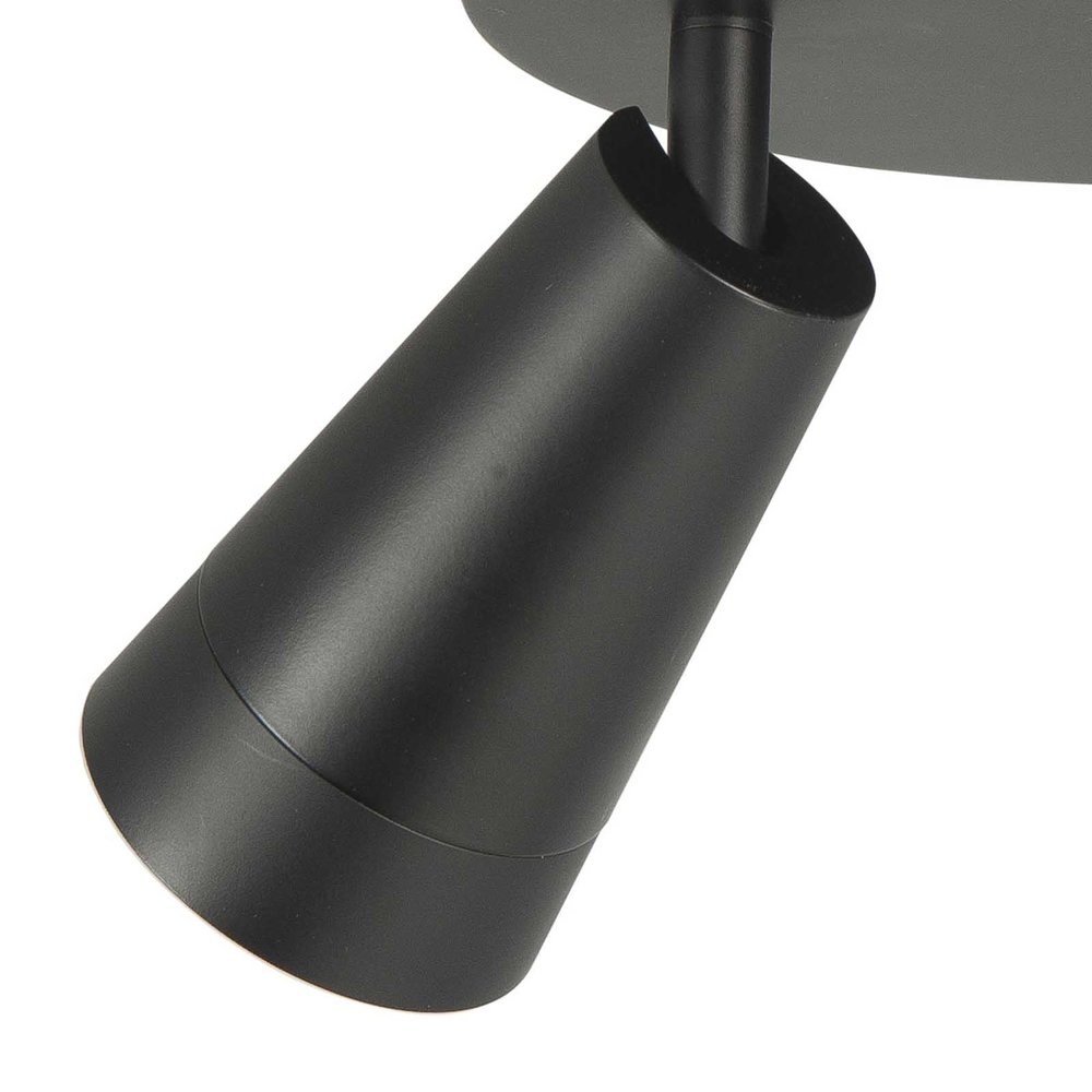 Highlight Spot Petunia 3 lichts rond Ø 25 cm zwart goud Highlight Spot Petunia 3 lichts rond Ø 25 cm zwart goud