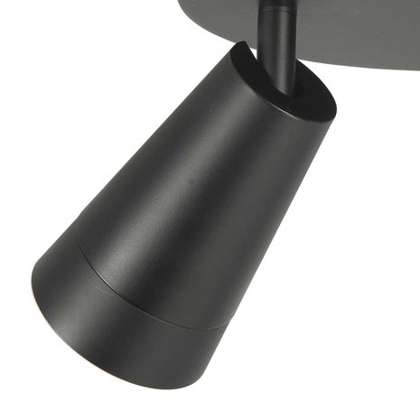 Highlight Spot Petunia 3 lichts rond Ø 25 cm zwart goud Highlight Spot Petunia 3 lichts rond Ø 25 cm zwart goud