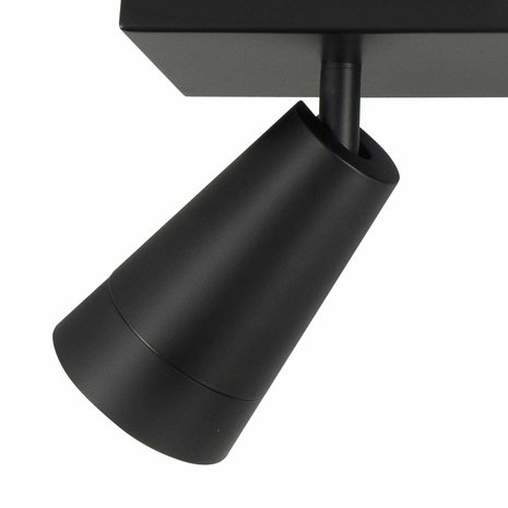 Highlight Spot Petunia 2 lichts balk 40 cm zwart goud Highlight Spot Petunia 2 lichts balk 40 cm zwart goud