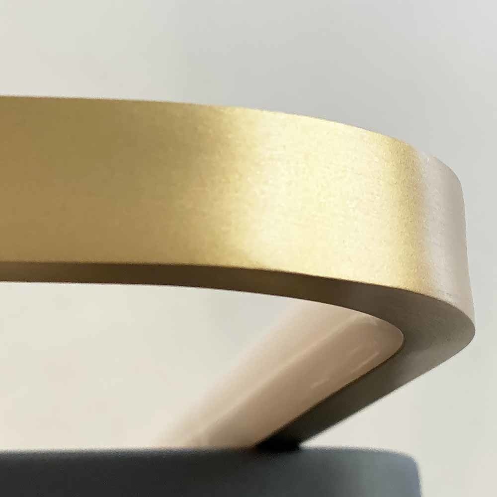 Highlight Plafondlamp Ascona L 36 B 30 cm mat goud-zwart Highlight Plafondlamp Ascona L 36 B 30 cm mat goud-zwart