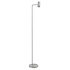 Vloerlamp Burgos 1 lichts H 134 cm mat chroom Vloerlamp Burgos 1 lichts H 134 cm mat chroom