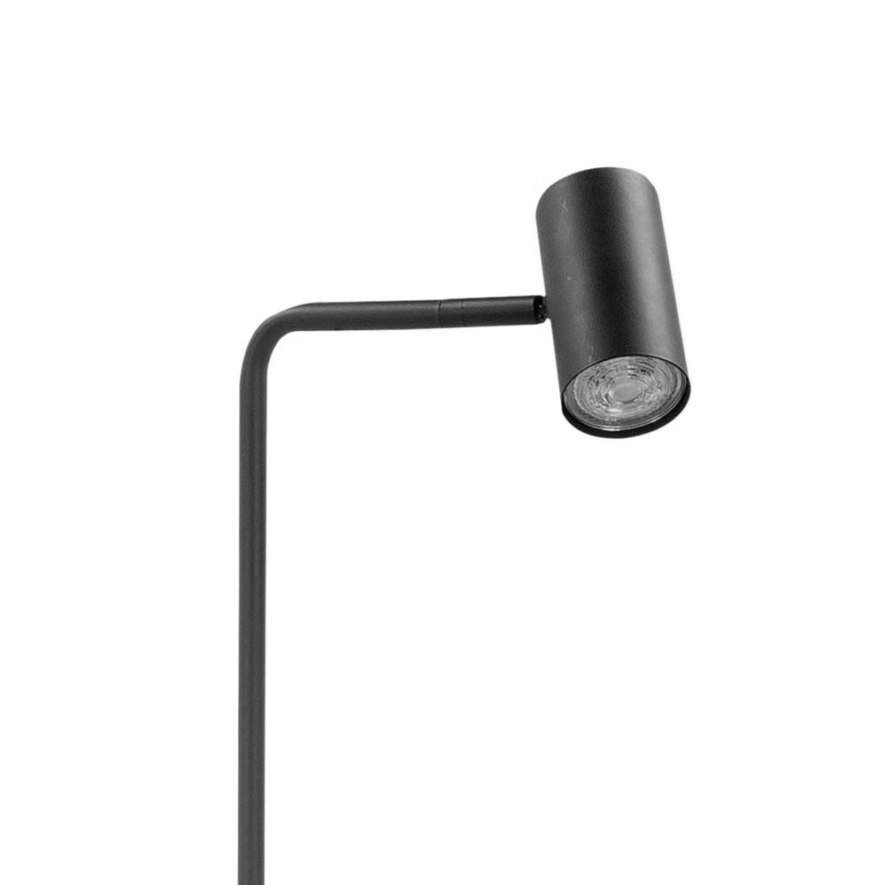 Highlight Vloerlamp Burgos 1 lichts H 134 cm zwart