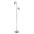 Vloerlamp Burgos 2 lichts H 142 cm mat chroom Vloerlamp Burgos 2 lichts H 142 cm mat chroom