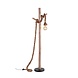 Paul Neuhaus Vloerlamp Rope H 150 cm bruin-zwart Paul Neuhaus Vloerlamp Rope H 150 cm bruin-zwart
