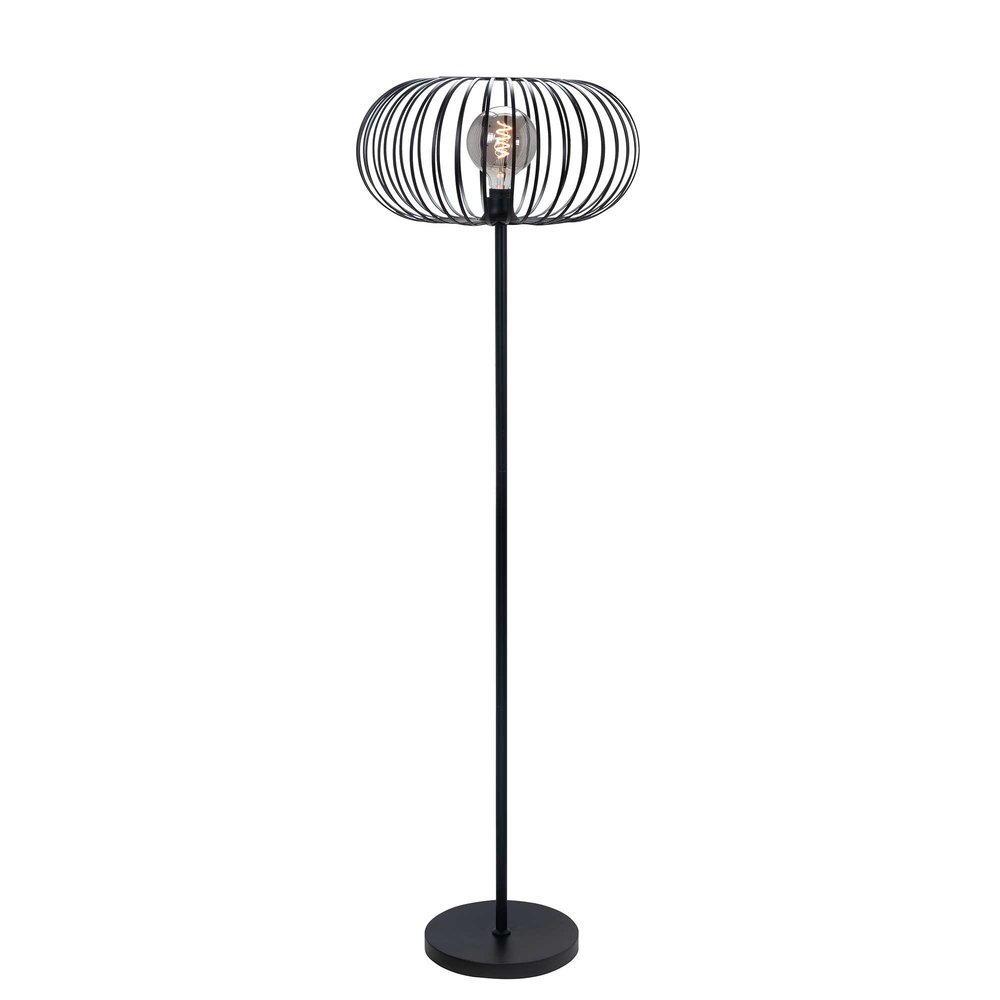Highlight Vloerlamp Bolato H 164 cm  Ø 50 cm zwart Highlight Vloerlamp Bolato H 164 cm  Ø 50 cm zwart