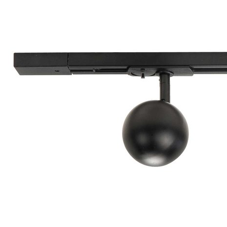 Highlight Railsysteem Trackline 150 cm + 4 retrobol spots zwart Highlight Railsysteem Trackline 150 cm + 4 retrobol spots zwart
