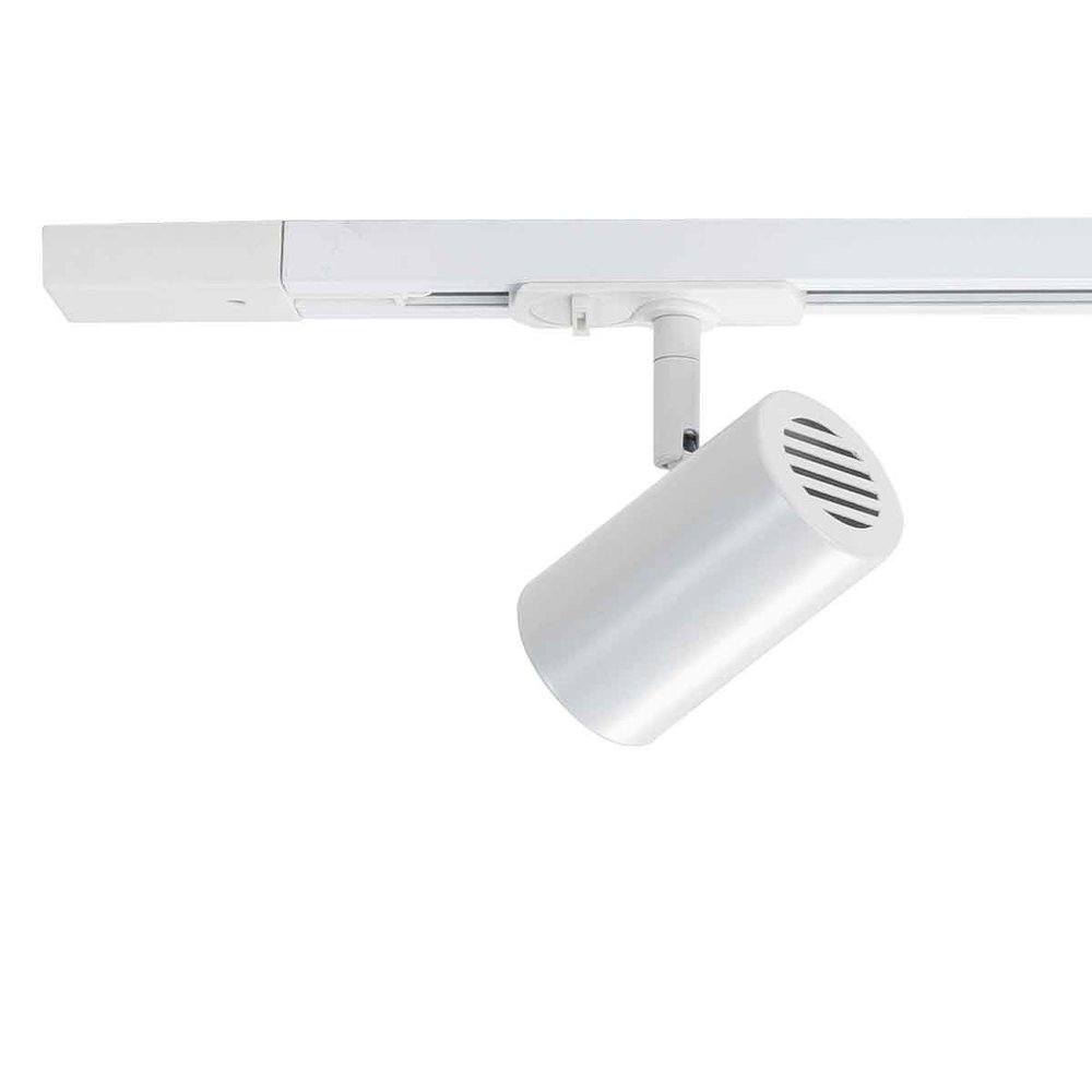 Highlight Railsysteem Trackline 150 cm + 4 cilinder spots wit Highlight Railsysteem Trackline 150 cm + 4 cilinder spots wit