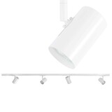 Highlight Railsysteem Trackline 150 cm + 4 cilinder spots wit Highlight Railsysteem Trackline 150 cm + 4 cilinder spots wit