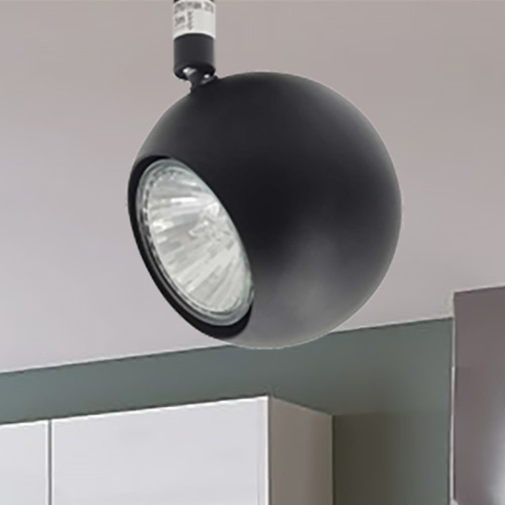 Highlight Railspot Trackline retrobol spot zwart