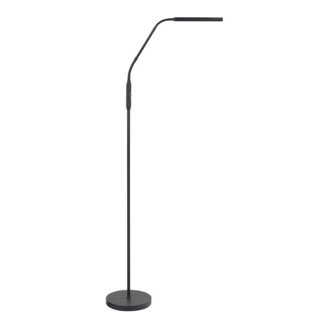 Highlight Vloerlamp Murcia H 145 cm zwart Highlight Vloerlamp Murcia H 145 cm zwart
