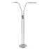 Vloerlamp Murcia 2 lichts H 145 cm mat chroom