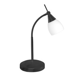 Highlight Tafellamp Touchy glas H 30 cm zwart