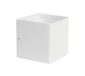 Highlight Wandlamp Stretto 6 Watt 10x10 cm wit Highlight Wandlamp Stretto 6 Watt 10x10 cm wit