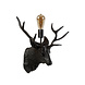 Lucide EXTRAVAGANZA CARIBOU - Wandlamp - 1xE27 - Zwart Lucide EXTRAVAGANZA CARIBOU - Wandlamp - 1xE27 - Zwart