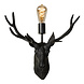 Lucide EXTRAVAGANZA CARIBOU - Wandlamp - 1xE27 - Zwart Lucide EXTRAVAGANZA CARIBOU - Wandlamp - 1xE27 - Zwart