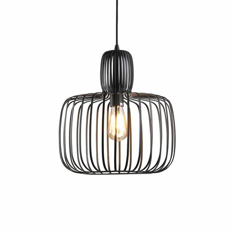 Freelight Hanglamp Costola Ø 45 cm zwart Freelight Hanglamp Costola Ø 45 cm zwart