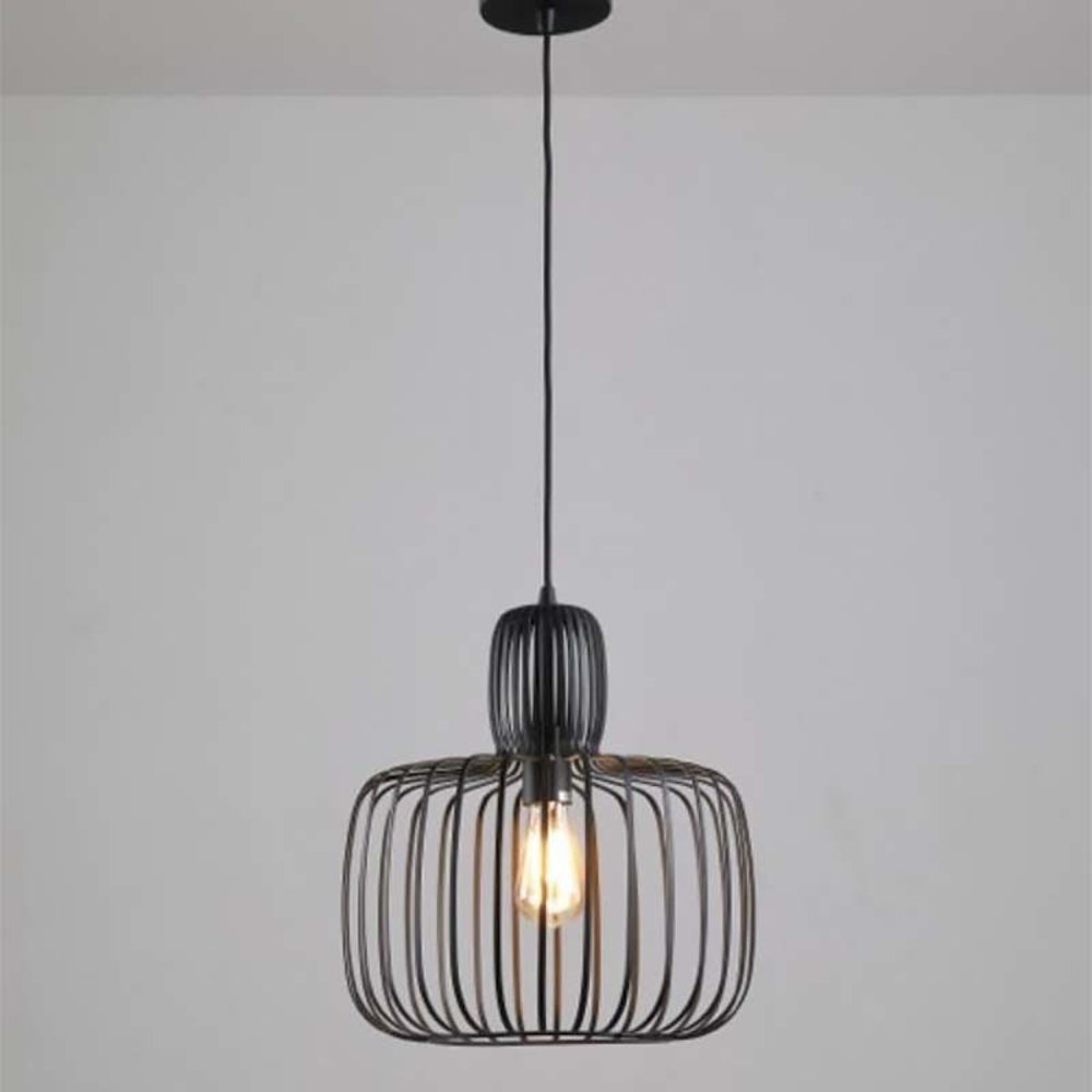Freelight Hanglamp Costola Ø 45 cm zwart Freelight Hanglamp Costola Ø 45 cm zwart