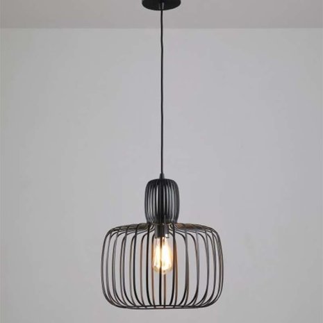 Freelight Hanglamp Costola Ø 45 cm zwart Freelight Hanglamp Costola Ø 45 cm zwart