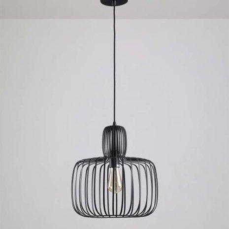 Freelight Hanglamp Costola Ø 45 cm zwart Freelight Hanglamp Costola Ø 45 cm zwart