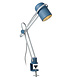 Lucide BASTIN - Klemlamp Kinderkamer - 1xE14 - Blauw Lucide BASTIN - Klemlamp Kinderkamer - 1xE14 - Blauw
