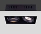 Inbouwspot Trofa 2 lichts GU10 Trimless zwart Inbouwspot Trofa 2 lichts GU10 Trimless zwart