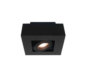 Artdelight Spot Bosco 1 lichts 14 x 14 cm zwart