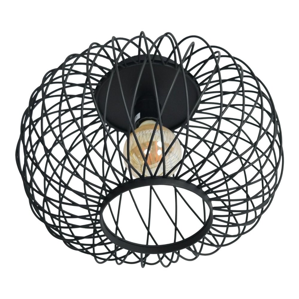Urban Interiors Plafondlamp Twist Large Ø 37 cm zwart Urban Interiors Plafondlamp Twist Large Ø 37 cm zwart