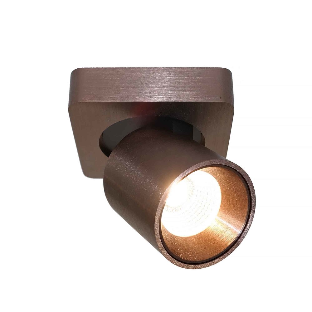 Artdelight Spot Laguna 1 lichts 10 x 10 cm koper brons