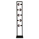 Freelight Vloerlamp Distesa 5 lichts H 160 cm zwart Freelight Vloerlamp Distesa 5 lichts H 160 cm zwart