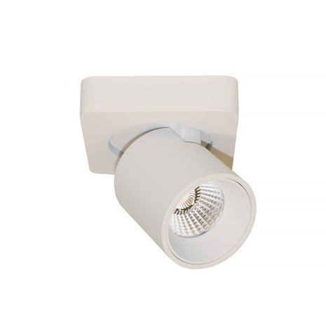 Artdelight Spot Laguna 1 lichts 10 x 10 cm wit Artdelight Spot Laguna 1 lichts 10 x 10 cm wit
