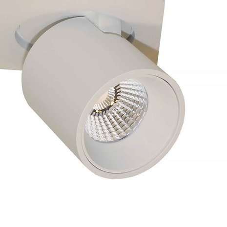 Artdelight Spot Laguna 1 lichts 10 x 10 cm wit Artdelight Spot Laguna 1 lichts 10 x 10 cm wit