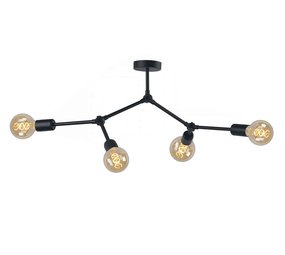 Nowodvorski Plafondlamp Twig L 79 cm H 54 cm zwart Nowodvorski Plafondlamp Twig L 79 cm H 54 cm zwart