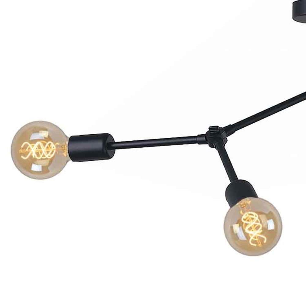 Nowodvorski Plafondlamp Twig L 79 cm H 54 cm zwart Nowodvorski Plafondlamp Twig L 79 cm H 54 cm zwart